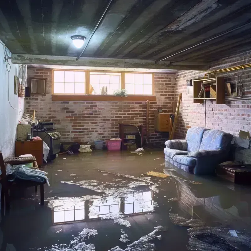 Flooded Basement Cleanup in Buncombe County, NC